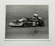 FOTO ORIGINAL AUTOGRAFADA Jeff Andretti 1982 PIR Go-Kart Enduro Racing Vintage comprar usado  Enviando para Brazil