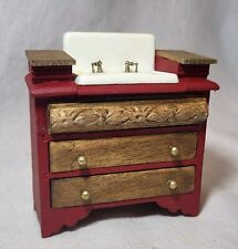 Dollhouse miniature red for sale  Indianapolis