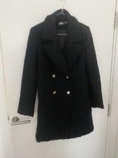 Zara black tweed for sale  LONDON