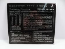 Blechschild 20x20cm mercedes gebraucht kaufen  Gelsenkirchen