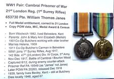 Ww1 prisoner war for sale  UK