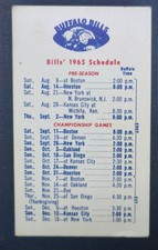 1965 buffalo bills for sale  Buffalo