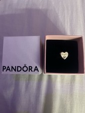 Pandora silver heart for sale  SWINDON