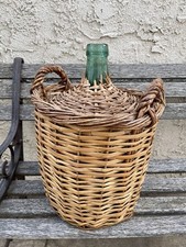 Antique wicker covered for sale  Claremont