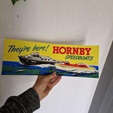Hornby speedboats affiche d'occasion Hornby speedboats affiche d'occasion  Lyon IV