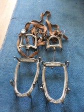 Paire crampons metal d'occasion  Aix-les-Bains