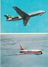 Cartolina aerei caravelle usato  Italia