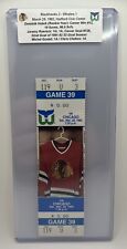HOF Dominik Hasek 12ª vitória na carreira, 29/03/92 ingresso completo e Roenick 52º gol comprar usado  Enviando para Brazil