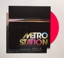Metro Station - Matro Station Self Titled Vinyl LP Pink Neon Field Day Records comprar usado  Enviando para Brazil