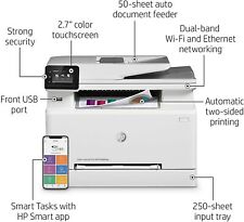 Impresora inalámbrica todo en uno HP Color LaserJetPro MFP M283fdw, tinta muy baja segunda mano  Embacar hacia Mexico