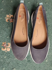 Clarks ladies suede for sale  COLCHESTER