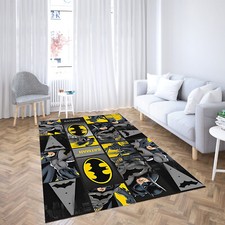 Tapete de área painel oficial DC Comics Batman | Tapete de sala de jogos para quarto infantil super-herói comprar usado  Enviando para Brazil