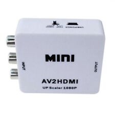Conversor RCA AV para HDMI HD adaptador de vídeo composto CVBS Wii NES SNES comprar usado  Enviando para Brazil