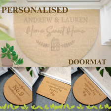 Personalised indoor doormat for sale  LONDON