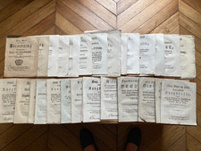 Journaux anciens textes d'occasion  Sceaux