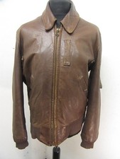 Vintage avirex leather for sale  HALIFAX