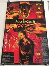 POSTER PROMOCIONAL ALICE IN CHAINS..91x59cm..36x23”...DIRT 1992, usado comprar usado  Enviando para Brazil