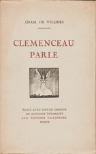 Adam villiers clémenceau d'occasion  Rabastens