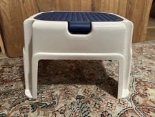 Tritthocker beige blau gebraucht kaufen  Nürnberg
