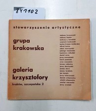 Stowarzyszenie Artystyczne "Grupa Krakowska". Galeria Krysztofory Grupa Krakowsk na sprzedaż  Wysyłka do Poland