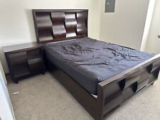 Wooden bed frame for sale  Topeka