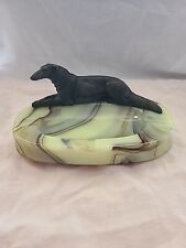 Antique metal borzoi for sale  Allen Park