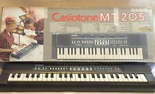 1980s Casio Casiotone MT-205 teclado eletrônico piano com manual e caixa - Funcionando comprar usado  Enviando para Brazil