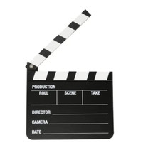 Clapboard clapper chalkboard for sale  Eureka