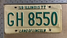 1977 illinois license for sale  Milton Mills