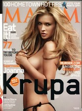 MAXIM Magazine- August 2009 with Joanna Krupa on the cover na sprzedaż  Wysyłka do Poland
