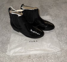 Girls black leather for sale  NEWTON-LE-WILLOWS