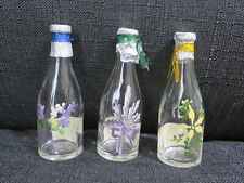 MINI GARRAFAS VAZIAS VINTAGE ABIETSAN PINTADAS À MÃO DE SAIS DE BANHO FEITAS NA INGLATERRA comprar usado  Enviando para Brazil
