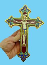 Crucifix émaux longwy d'occasion  Montsûrs