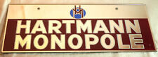 Plaque publicitaire hartmann d'occasion  Rouen-