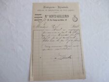 Antique invoice header d'occasion  Expédié en Belgium