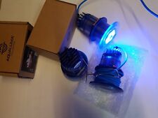 Aqualuma LED luz subaquática azul 12V/24V 75mm barco de iluminação subaquática comprar usado  Enviando para Brazil