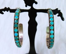 Zuni hoop earrings for sale  Tucson