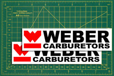 Weber carburetors racing d'occasion  Expédié en Belgium