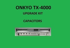 Receptor estéreo ONKYO TX-4000 KIT DE REPARACIÓN - todos los condensadores comprar usado  Enviando para Brazil