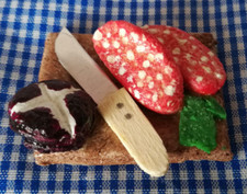 Miniatur wurst brötchen gebraucht kaufen  Nonnweiler