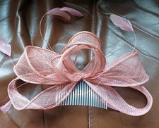 Dusky pink fascinator. for sale  YORK