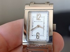 Bulgari rettangolo acciaio usato  Roma