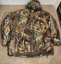 Chaqueta acolchada de caza aislada de camuflaje Real Tree Realtree Edge XL para hombre segunda mano  Embacar hacia Mexico