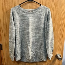 Usado, Moletom Athleta Heathered cinza lyocell e modal mescla gola redonda tamanho pequeno comprar usado  Enviando para Brazil