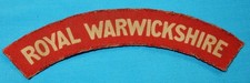 Ww2 royal warwickshire for sale  SANDHURST