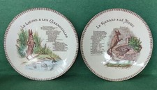 Anciennes assiettes décorativ d'occasion  Les Herbiers