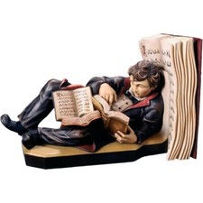Używany, Serre-Livre Bücherhalter Bois Figurine Neuf Regal-Deko na sprzedaż  Wysyłka do Poland
