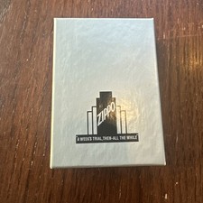 Zippo windproof black for sale  Minneapolis