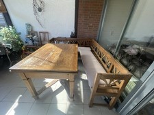 Holz ecksitzbank ausklappbaren gebraucht kaufen  Kerpen