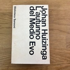 Johan huizinga autunno usato  Reggio Emilia